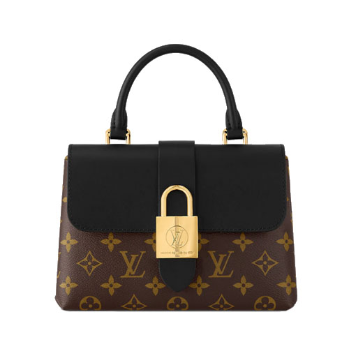 M44141 Louis Vuitton Locky BB Monogram coated canvas and smooth cowhide leather