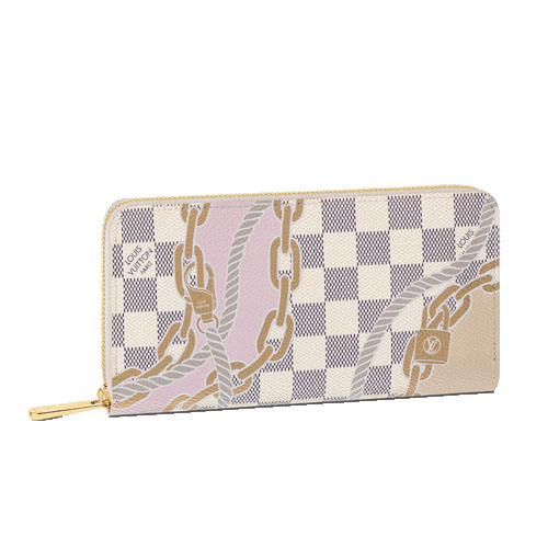 N40480 Louis Vuitton Zippy Wallet Damier Azur coated canvas