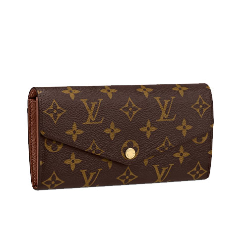 M60531 Louis Vuitton Sarah Wallet Brown Monogram coated canvas