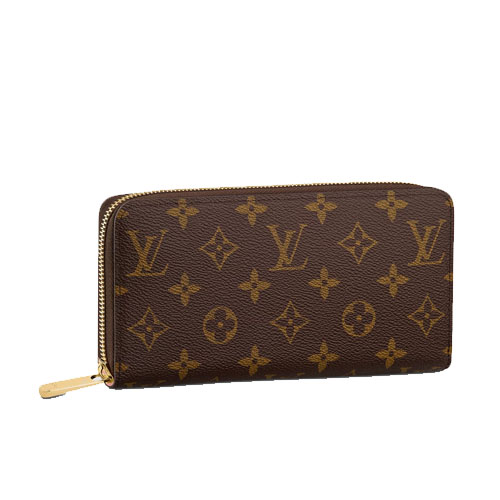 M41894 Louis Vuitton Zippy Wallet Rose Ballerine Pink Monogram coated canvas