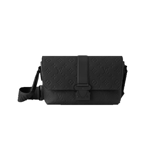 M23741 Louis Vuitton S-Cape Messenger Taurillon Monogram embossed cowhide leather